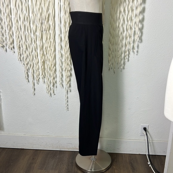 Me + Em Black Side Zip High Rise Pintuck Pant Size US2 - Picture 2 of 15